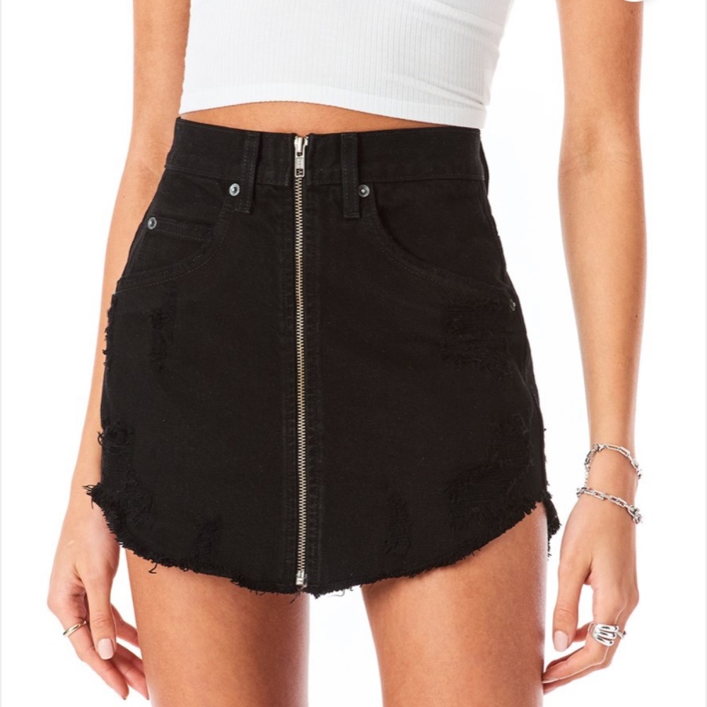 LF Stores Beatrice Zulanite Denim Skirt